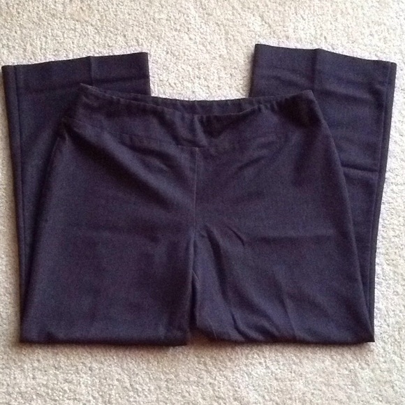 Julie Mitchell Charcoal  Gray Slacks - Picture 1 of 3